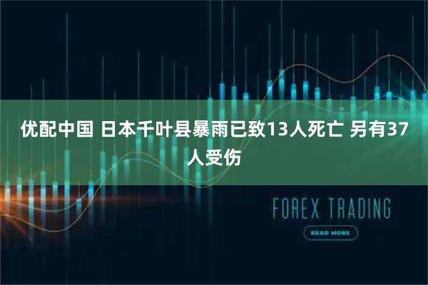 优配中国 日本千叶县暴雨已致13人死亡 另有37人受伤